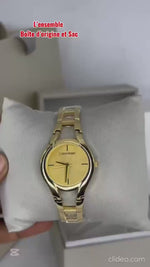Charger et lire la vidéo dans la visionneuse de la Galerie, Montre de Luxe pour Dame
